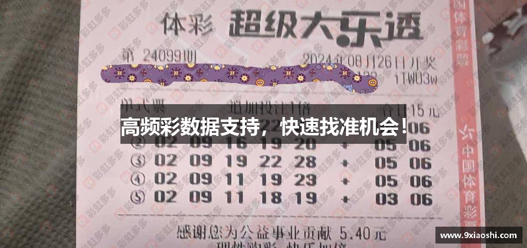 高频彩数据支持，快速找准机会！